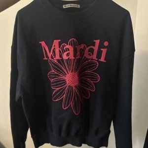 Mardi navy sweatshirt